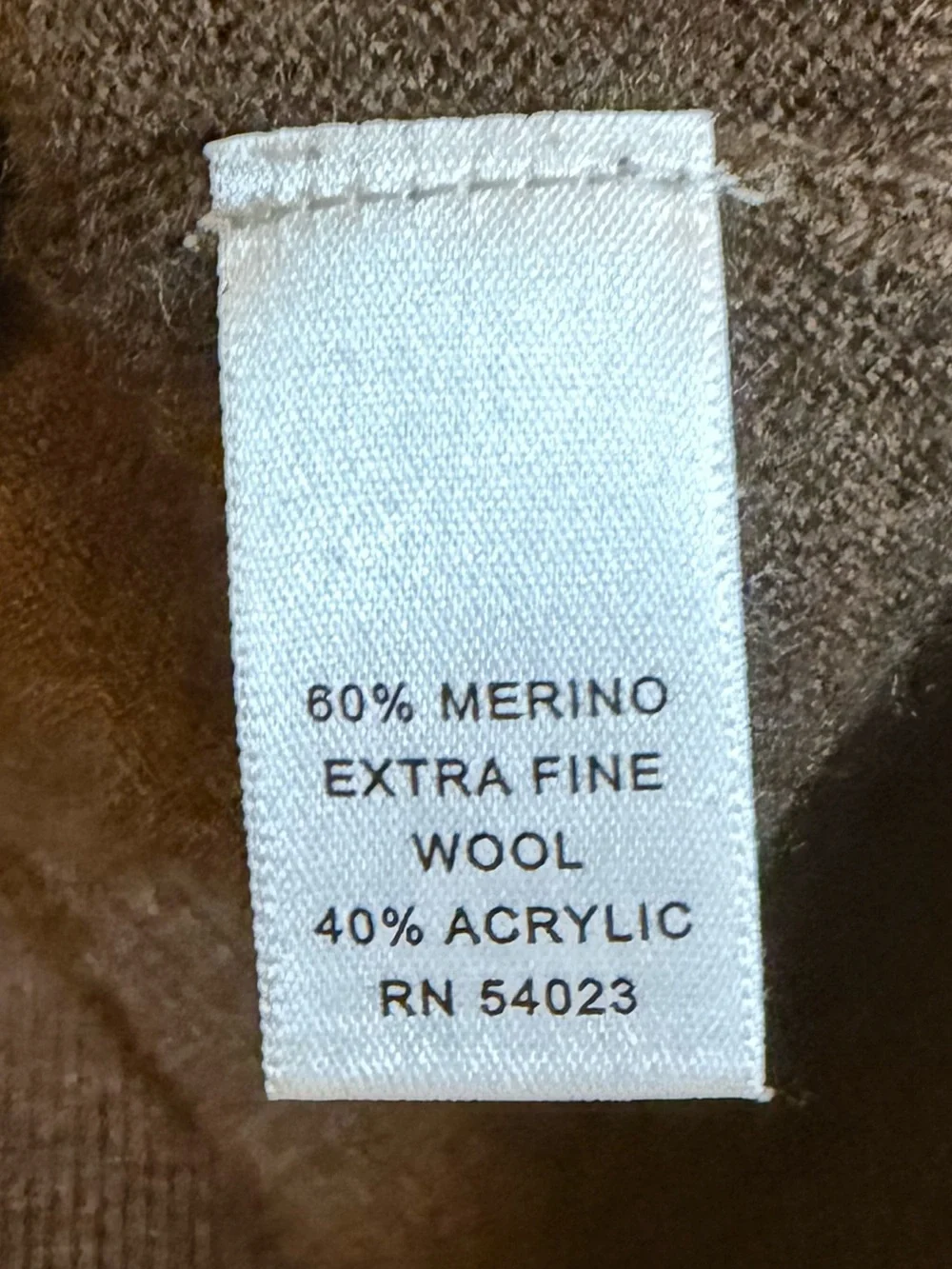 Banana Republic Men's Brown Zip-Up Snap Sweater